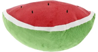Unique Living kussen watermelon 33cm red