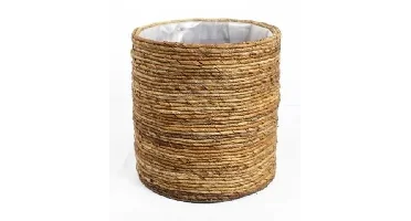 VDL Vase Stripe Abaca Natural 32 x 32 cm
