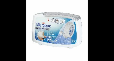 Micropore 3m 12,5mmx9,1m Nieuwe Dispenser 1530p-0d