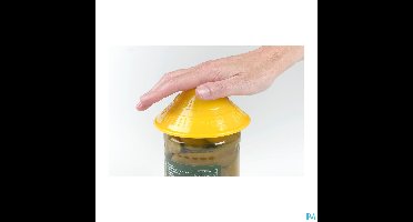 Bokaalopener Metaalblauw Dycem