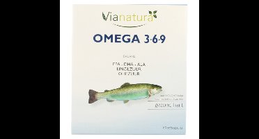 Via Natura Omega 3-6-9 Large Softcaps 80