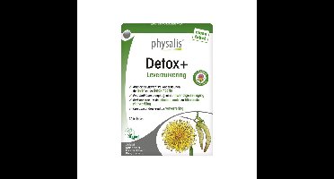 Physalis Detox+ Leverzuivering 30 Tabletten