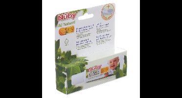 Nuby Citroganix Tand- en tandvleesgel + vingertandenborsteltje – 15g - 4m+