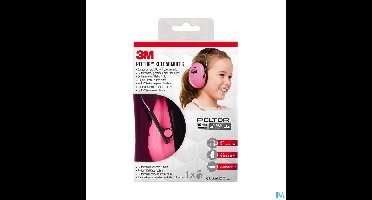 Peltor Hearing Protector Kid Neon Pink 1