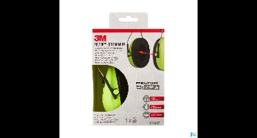 Peltor Hearing Protector Kid Neon Green 1