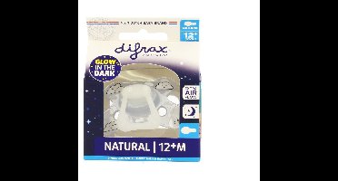 Difrax Fopspeen Natural 12m+ Nacht