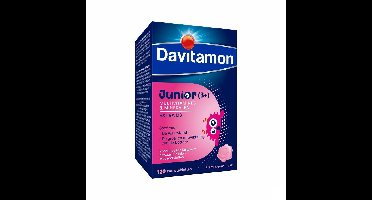 Davitamon Junior Framboos 120 Tabletten