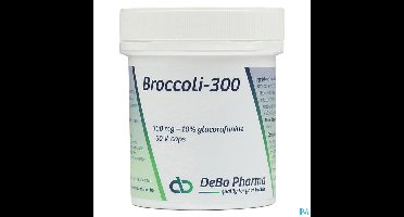 DeBa Pharma Broccoli-300 60 Capsules