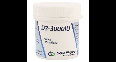 DeBa Pharma D3-3000 IU 120 Capsules