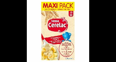Nestle Cerelac Granen Biscuitkruimeltjes Baby 4+ Maanden Maxi Pack 800g