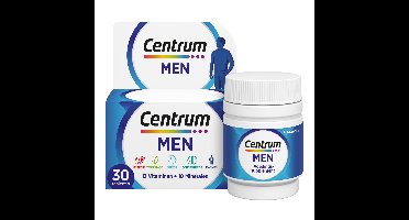 Centrum Men Multivoedingssupplement Mannen 30 Tabletten