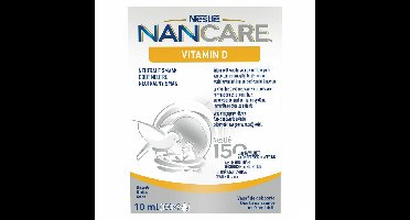 Nan Care Vitamine D Baby Druppels 10ml