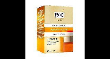 Roc Multi Correx.revive+glow Gel Cream Pot 50ml