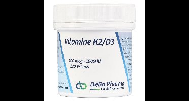 Debapharma K2/D3 120 Capsules