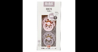 Bibs 1 Fopspeen Boheme Duo Blossom/lilac 2