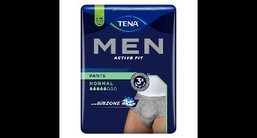 Tena Men Active Fit Pants Normal Grijs L/XL 10 Stuks