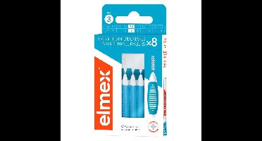 Elmex Set Interdentale Borsteltjes Iso 3 1,1mm 8