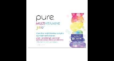 Pure Multivitamine Junior 60 Kauwtabletten
