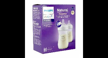 Avent Natural Response 3.0 Zuigfles Duo 2x260ml