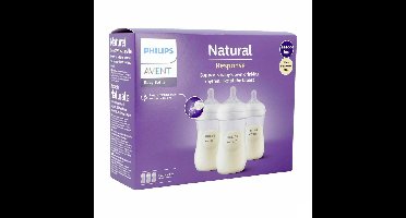 Avent Natural Response 3.0 Zuigfles Trio 3x260ml