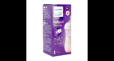 Avent Natural Response 3.0 Zuigfles 260 ml Roze