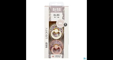 Bibs 2 Fopsp. Liberty Latex Rond Duo Eloise Blush
