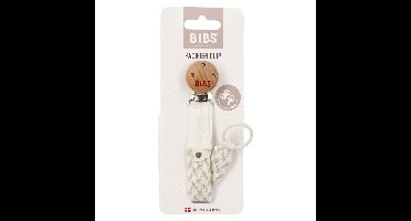 Bibs Fopspeenketting Braided Ivory&vanilla