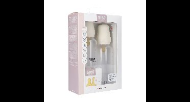 Bibs Zuigfles Grow&flow Combipack Ivory