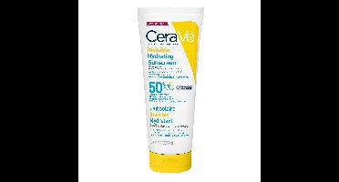 CeraVe Sun Hydraterende Onzichtbare Zonnecrème SPF50 75 ml