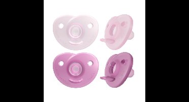 Philips Avent Fopspeen +0m Soothie Girl 2