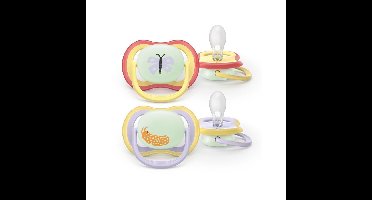 Philips Avent Fopspeen +0m Air Night Vlinder/rups2