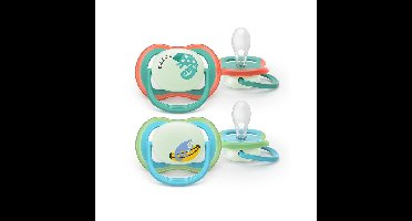 Philips Avent Fopspeen +6m Air Night Aap/camel. 2