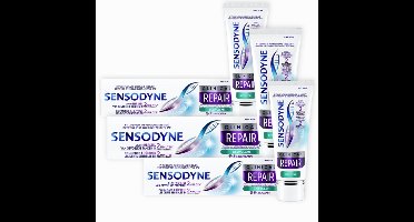 Sensodyne Clinical Repair Deep Clean 3 x 75ml Promopakket