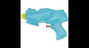 1x Mini waterpistolen/waterpistool blauw van 15 cm kinderspeelgoed
