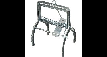 1x Mollenvallen/mollenklemmen 14 cm ongediertebestrijding