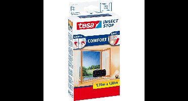 1x Tesa vliegenhor/raamhor zwart 1,7 x 1,8 meter
