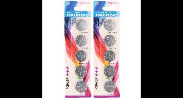 2 pakjes Knoopcel batterijen 5 stuks CR2450 - Action products