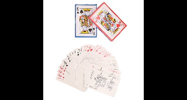 2x Pakje speelkaarten - 54 stuks - spelletjes