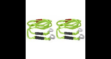 2x stuks auto sleepkabel tot 3000 kg