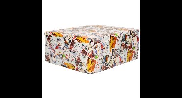 3x Rollen inpakpapier/cadeaupapier Disney Ducktales stripfoto 200 x 70 cm