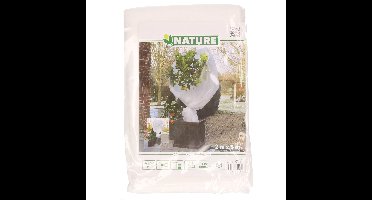 4x stuks plantenhoes/winterafdekvlies wit 2x5 meter anti-vorst bescherming
