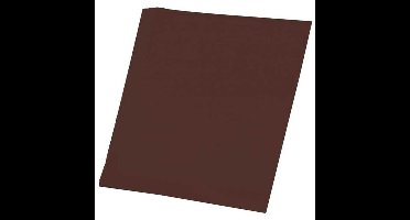 A4 hobby papier - 100x vellen - kleur bruin - Knutselen met papier - Knutselpapier