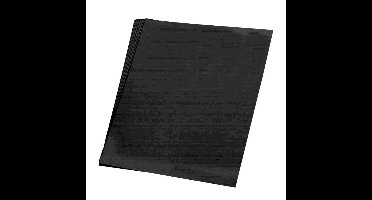 A4 hobby papier - 50x vellen - kleur zwart - Knutselen met papier - Knutselpapier
