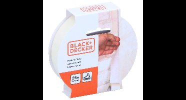 Afplaktape/schilderstape - wit - 25mm x 25m - voor binnen/buiten
