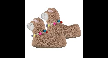 Apollo Kinder dirensloffen Lama - bruin - maat 31-32