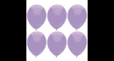 Ballonnen verjaardag/thema feest - 300x stuks - lila paars - 29 cm