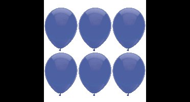Ballonnen verjaardag/thema feest - 300x stuks - marine blauw - 29 cm