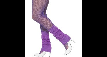 Beenwarmers - Paars - jaren 80 - retro - fitness