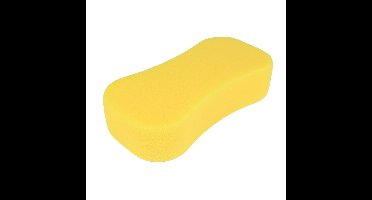 Benson Autospons foam - geel - foam - 22 x 11 x 6 cm - autowas spons