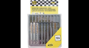 Benson Decoupeerzaagbladen - zaagbladen set - 10-delig